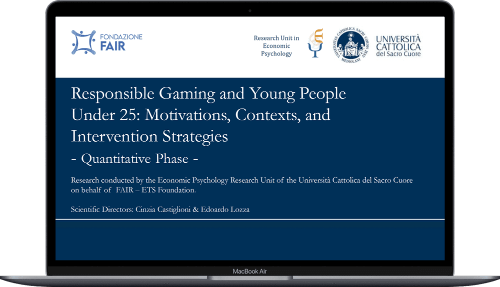 Responsible Gaming and Young People Under 25: Motivations, Contexts, and Intervention Strategies