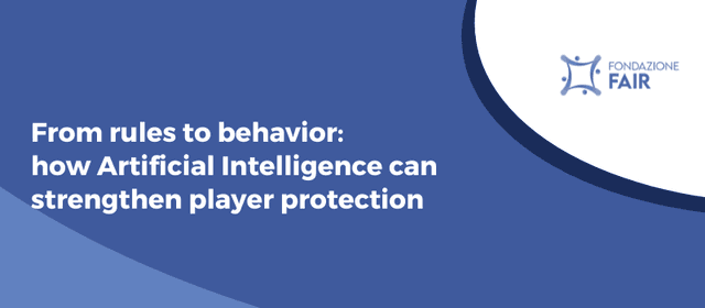 From rules to behavior: how Artificial Intelligence can strengthen player protection